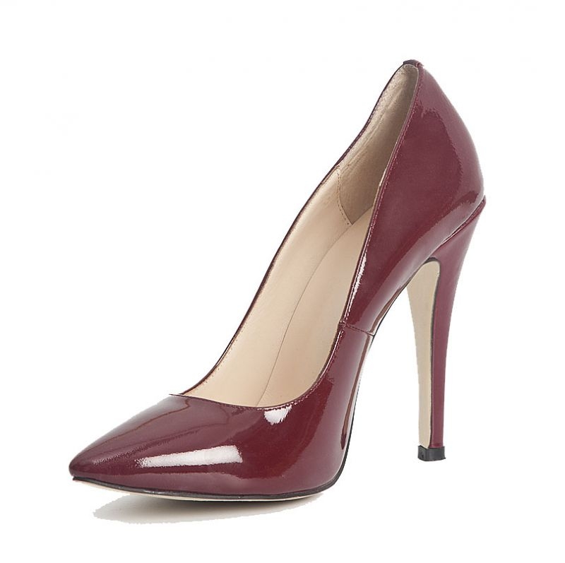 zapato granate frontal